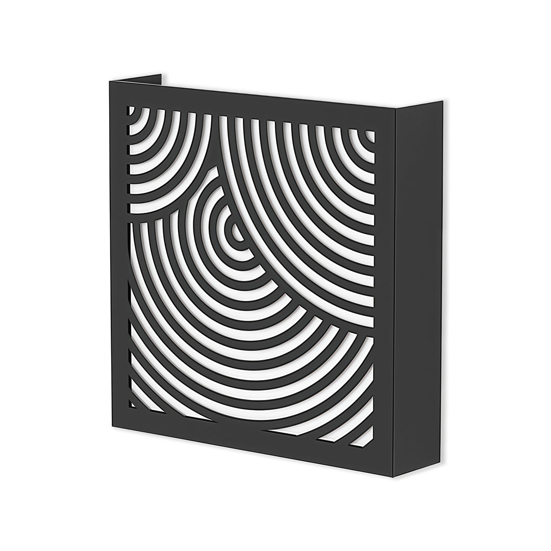 Modern Outdoor Sconces Black LED Minimalist Modern Wall Light