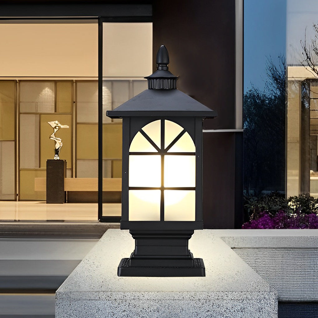 Street Light Pillar Retro Creative Waterproof Modern Outdoor Light