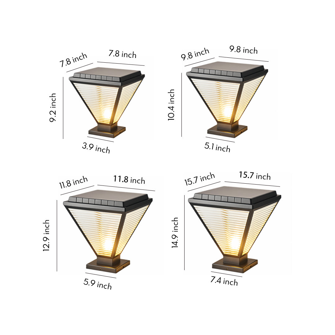 Pillar Lights LED Simple Modern Outdoor Waterproof Light