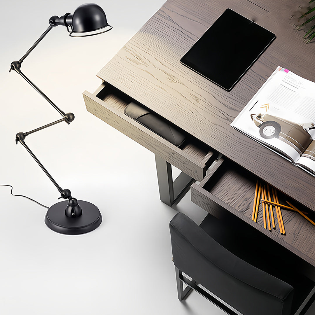 Reading Floor Lamps for Living Room Industrial Task Standing Lamp