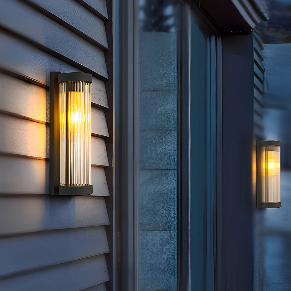 Outdoor Wall Mount Lights Modern Black Creative Light