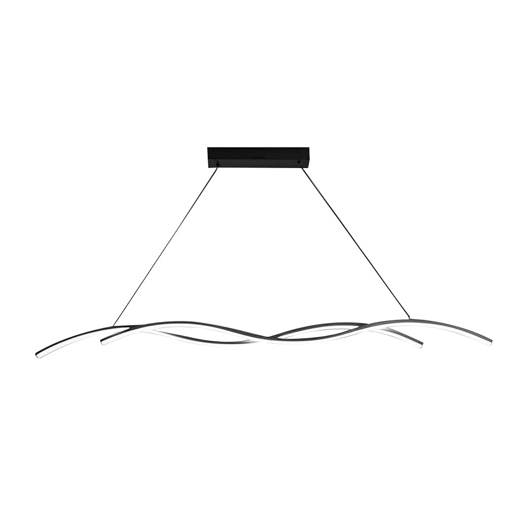 Modern Wave LED Pendant Light Creative Ceiling Light