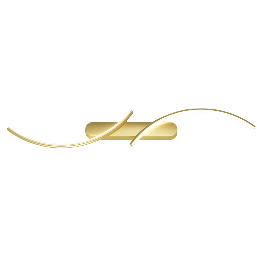 Modern Wave Wall Sconce Creative S-Shaped LED Light
