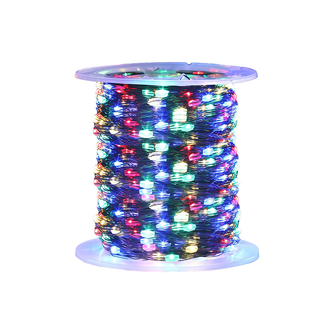 Green String Christmas Lights Copper Wire LED Lights