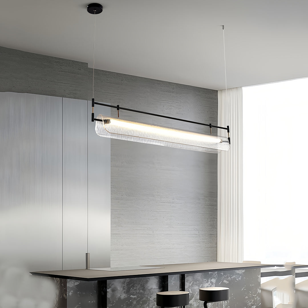 Linear Light Pendant Nordic Minimalist Long Strip Ceiling Lights