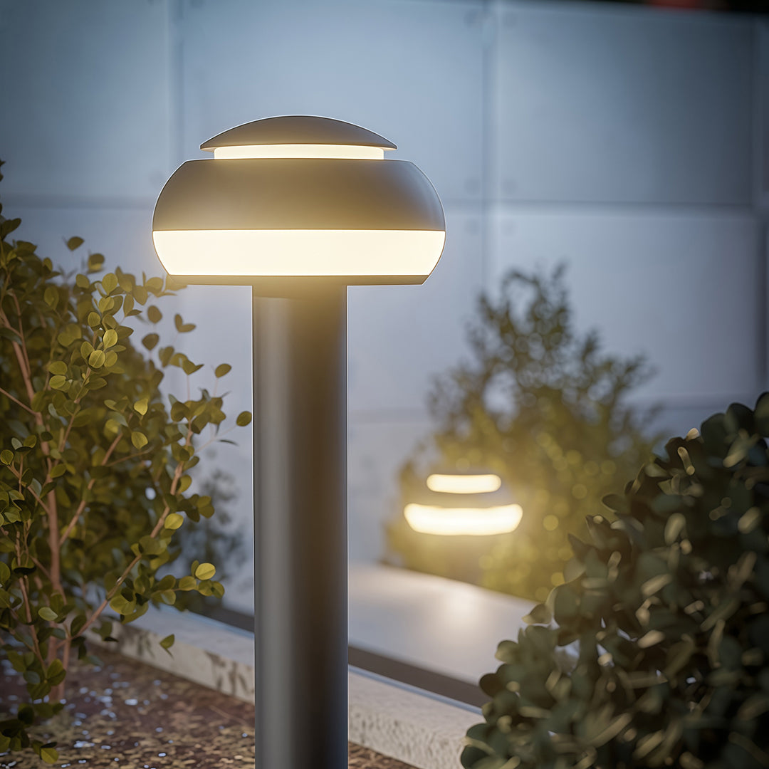 Mushroom Path Light Simple Landscape Dome Head Weatherproof Lamp
