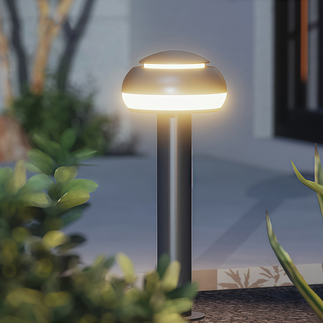 Mushroom Path Light Simple Landscape Dome Head Weatherproof Lamp
