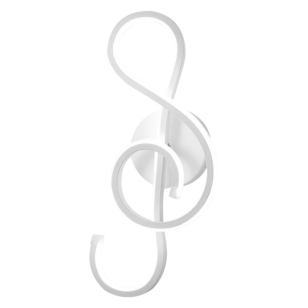 Musical Note Wall Light Modern LED Decoration Light