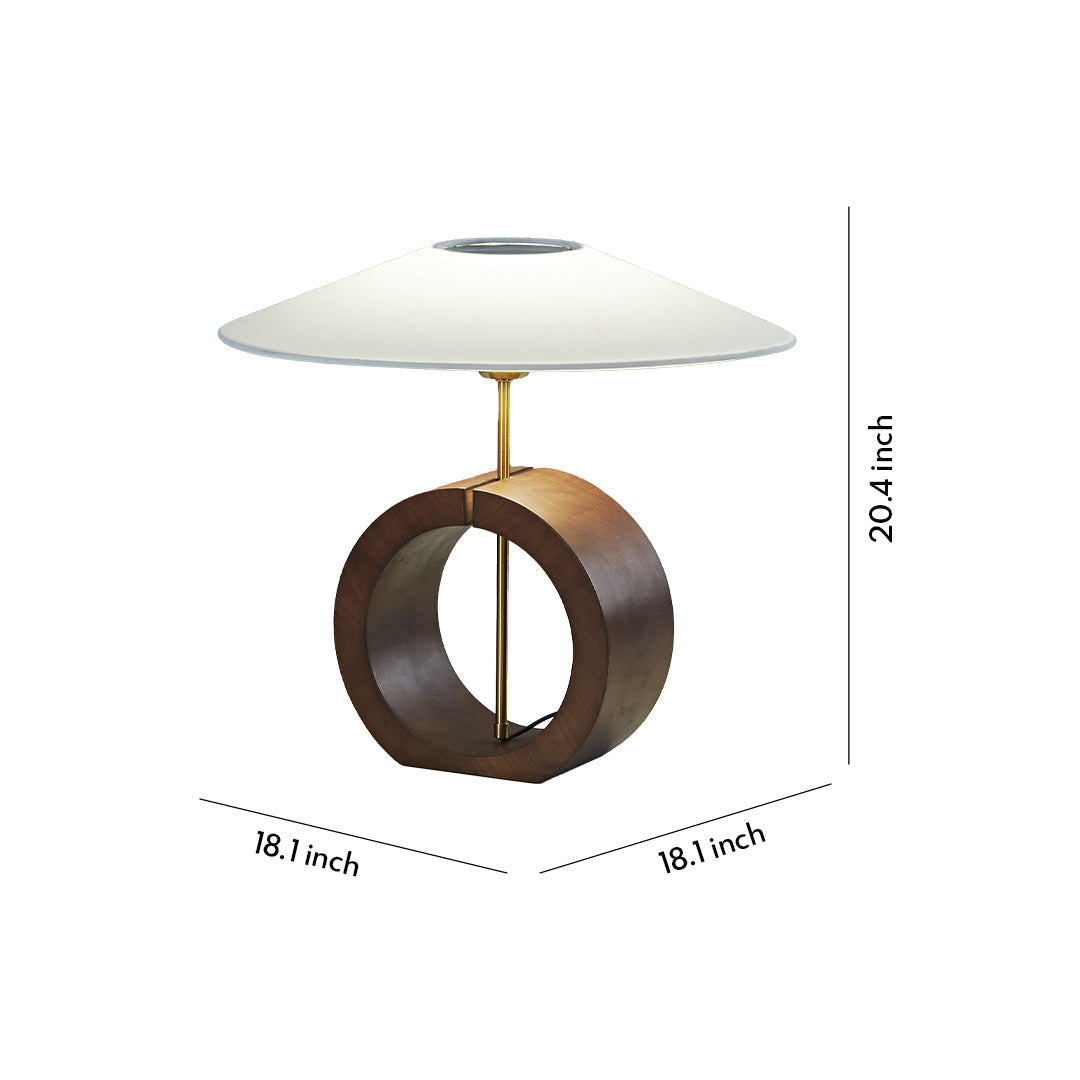 Natural Wood Table Lamp Nordic Minimalist Luxury Creative Lamp
