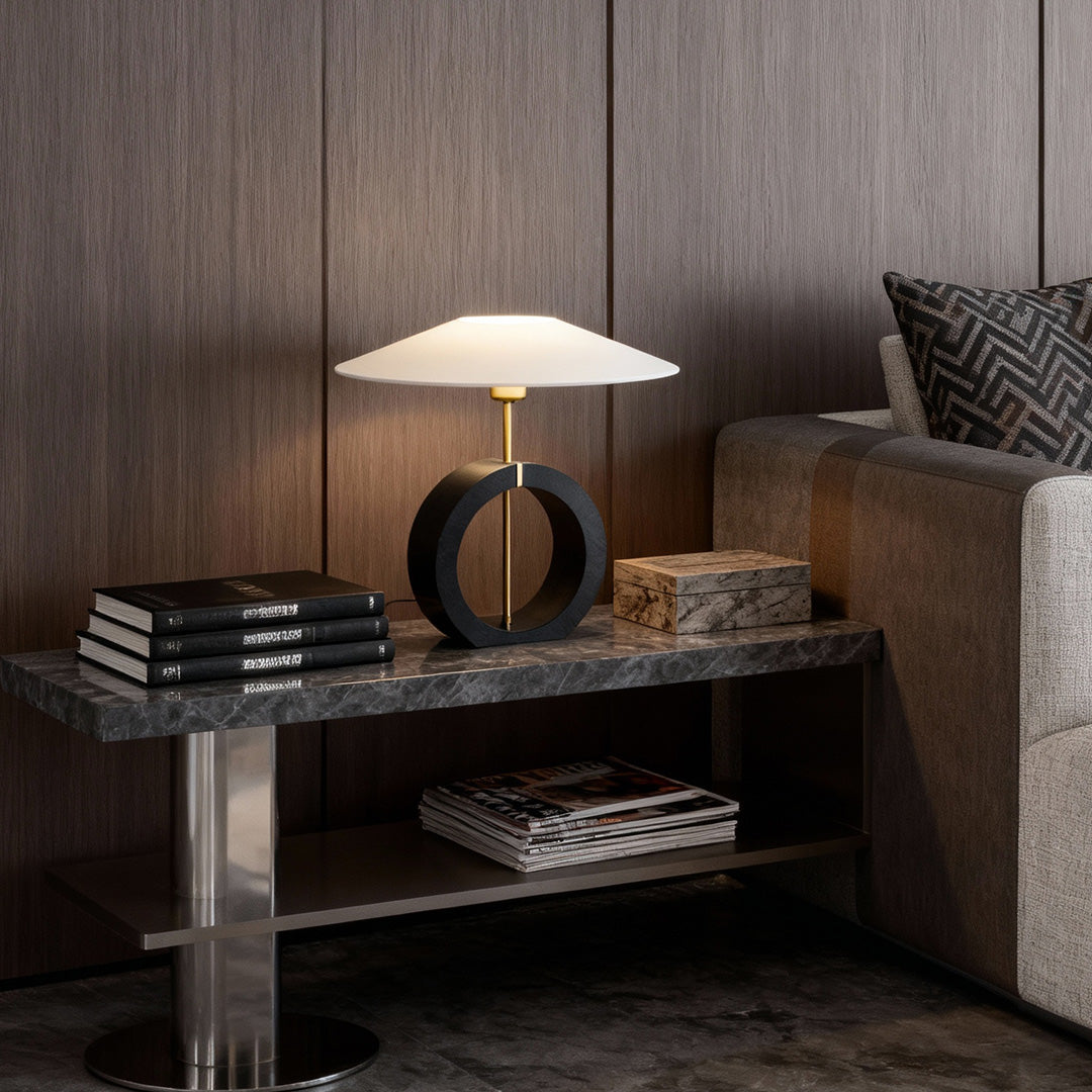 Natural Wood Table Lamp Nordic Minimalist Luxury Creative Lamp
