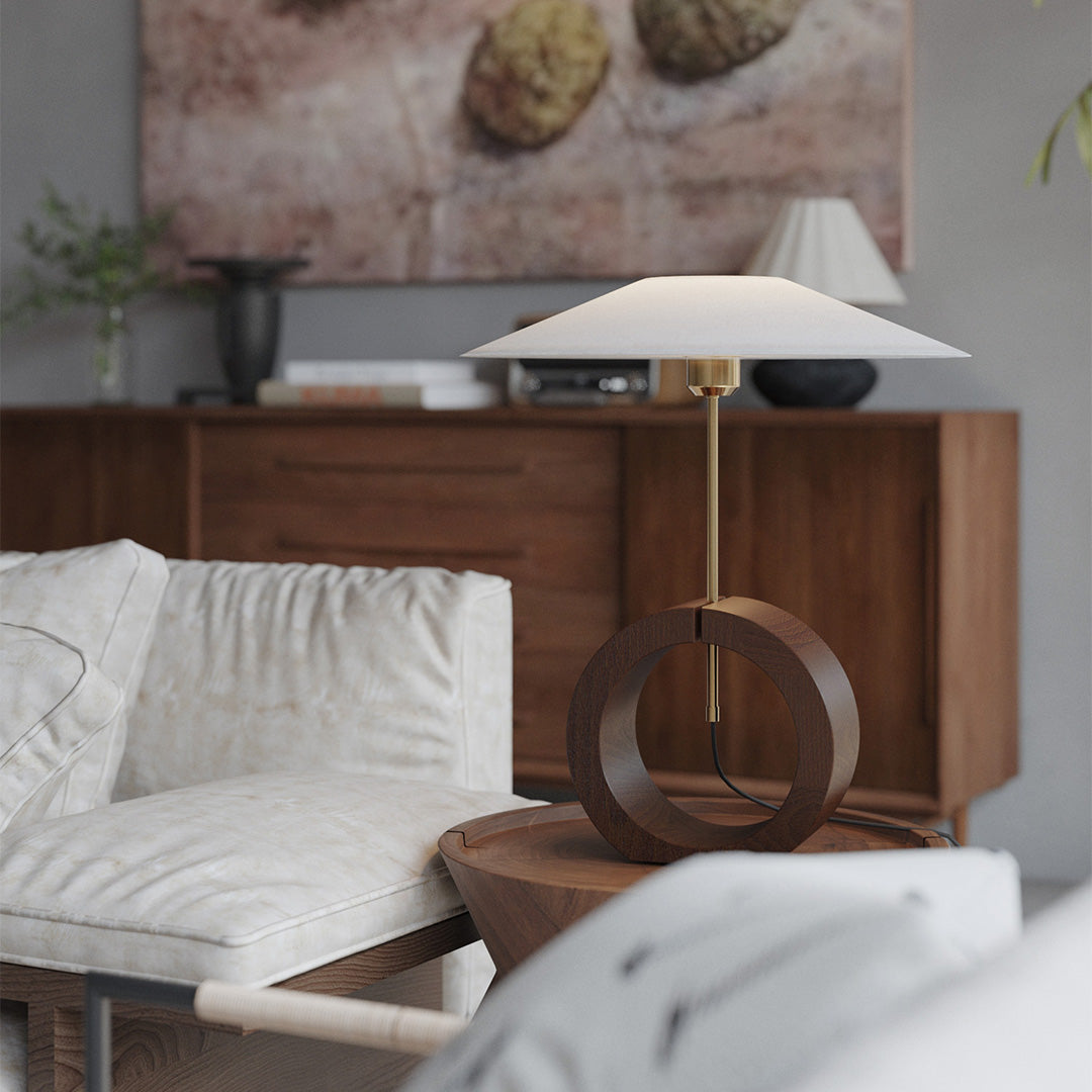 Natural Wood Table Lamp Nordic Minimalist Luxury Creative Lamp