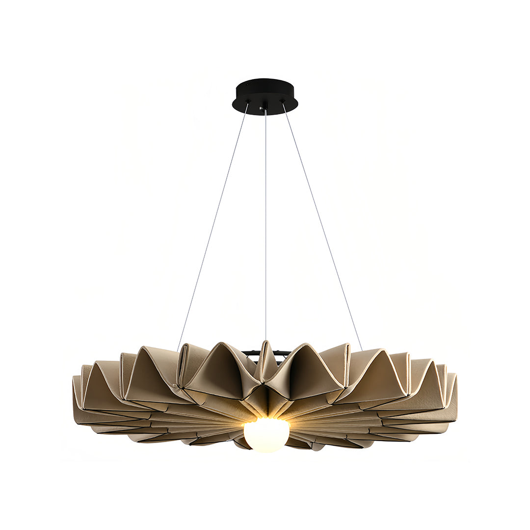 Cloth Chandelier Large Diameter Noise Reduction Felt Ceiling Lights