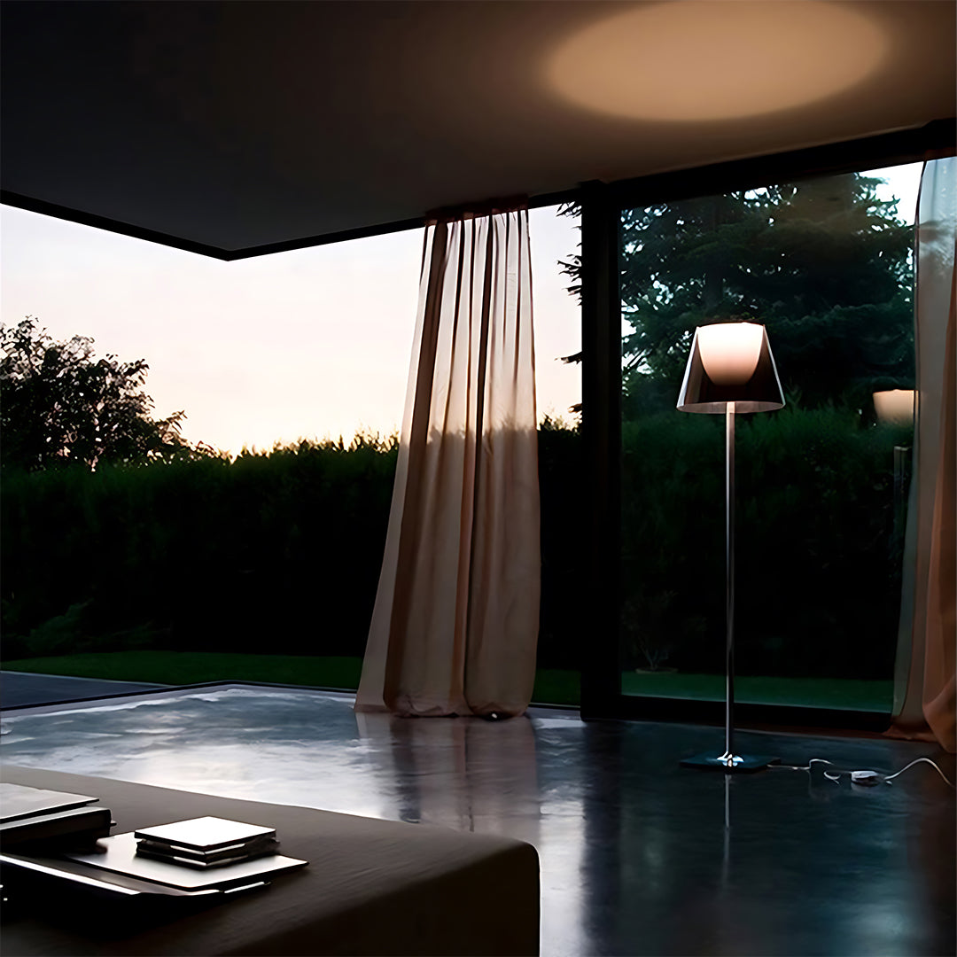 Nordic Floor Lamp Simple Contemporary Sleek Reading Standing Lamp