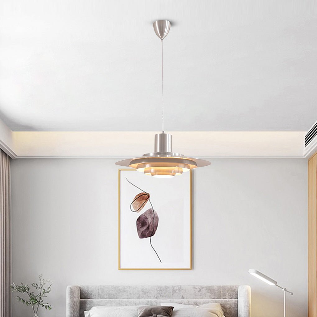 Saucer Pendant Light Multi-layer Modern Artistic Ceiling Light