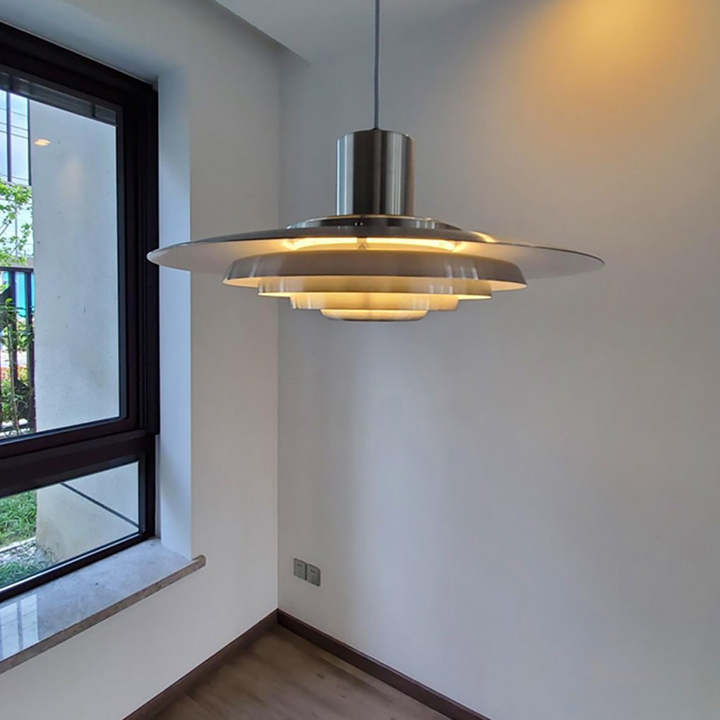Saucer Pendant Light Multi-layer Modern Artistic Ceiling Light