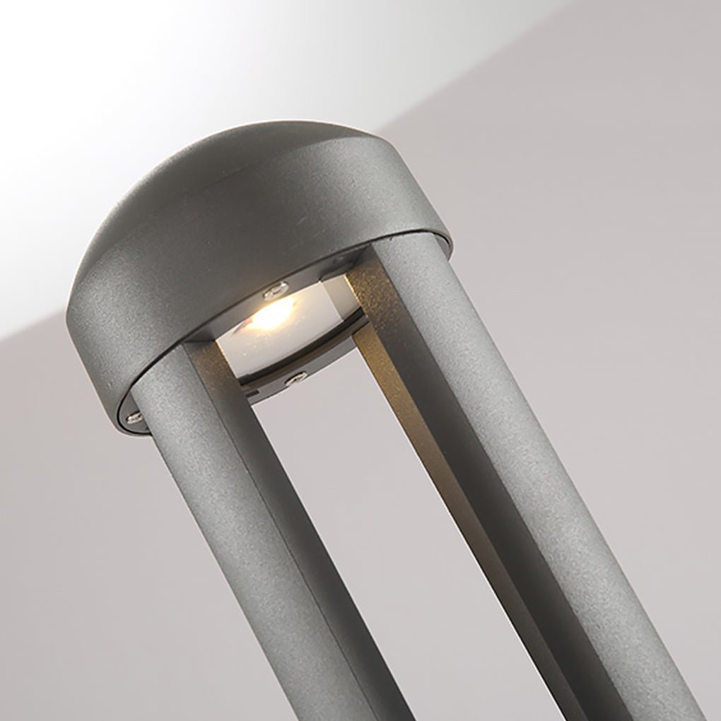 Landscape Bollard Lights Minimalist Four-Post LED Outdoor Light