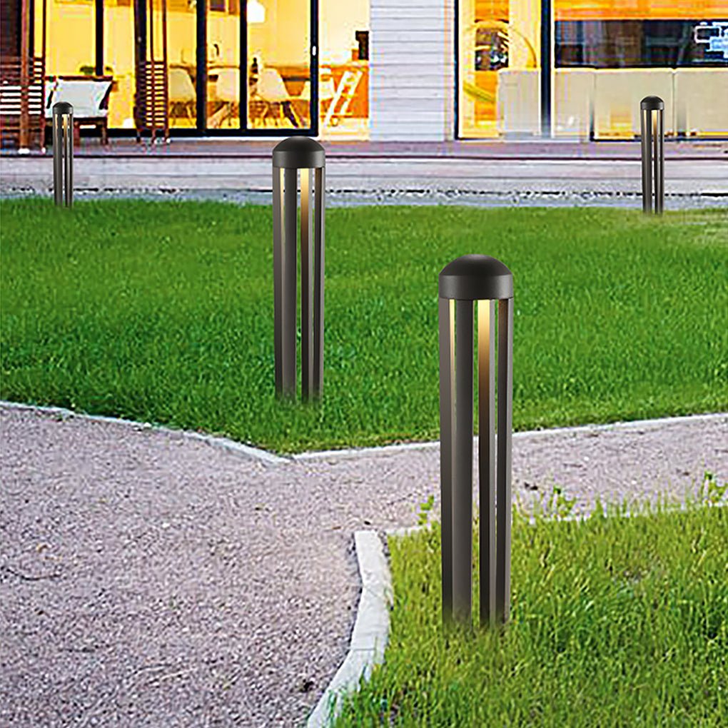 Landscape Bollard Lights Minimalist Four-Post LED Outdoor Light