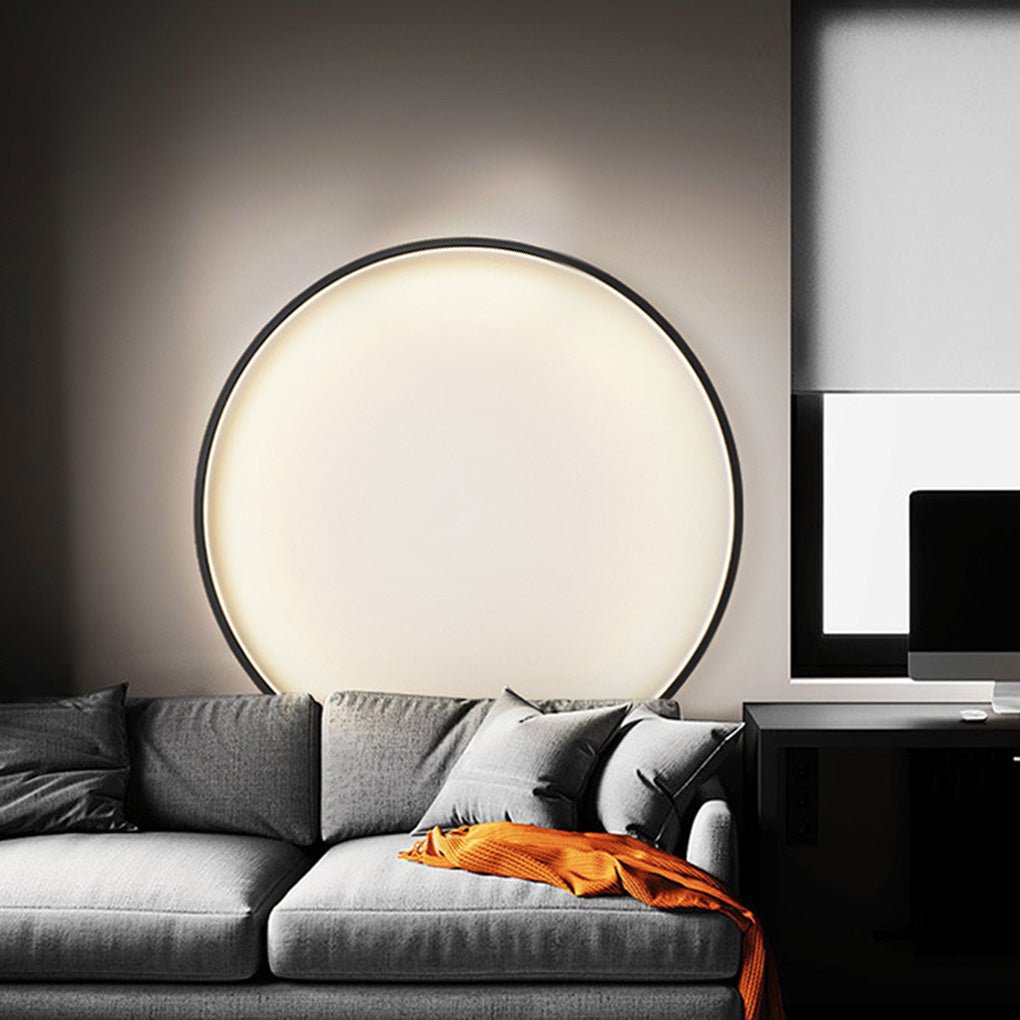 Ring Wall Lamp Creative Simple Circular Ambient Light