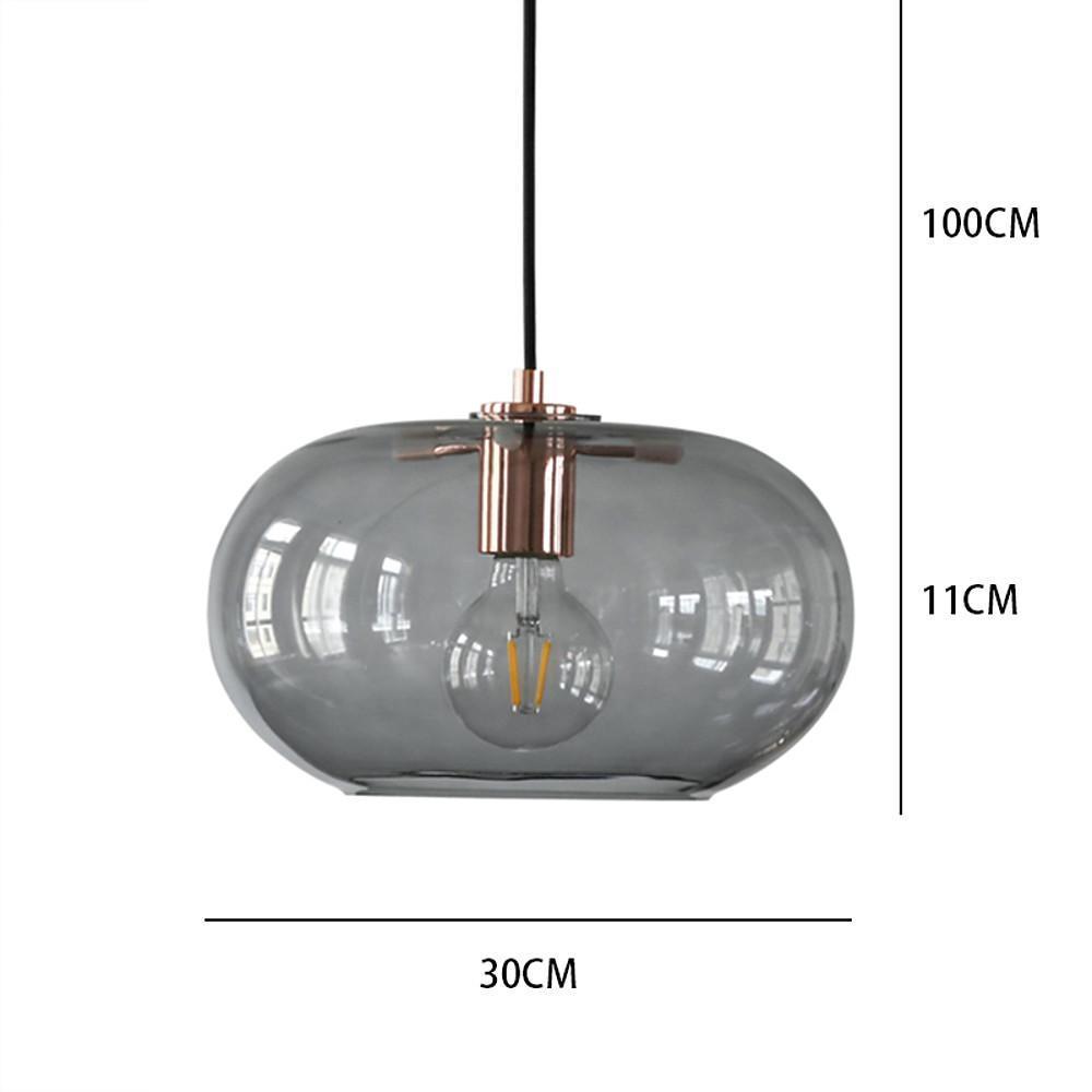 Artistic Electroplated Glass LED Nordic Pendant Lighting
