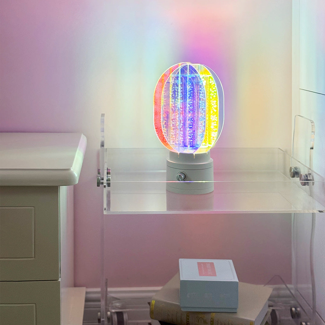 Colourful Table Lamps Aluminum Artistic Unique LED Decorative Lamps
