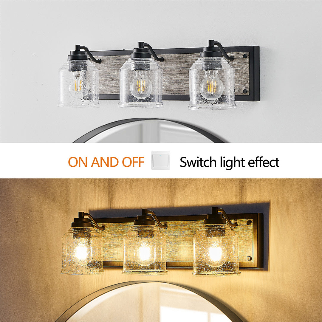 Multi Light Wall Sconce Nordic Geometric Linear Lamp