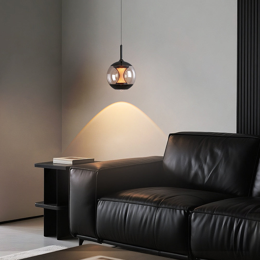 Orb Pendant Light Italian Metal Aluminum Ceiling Light