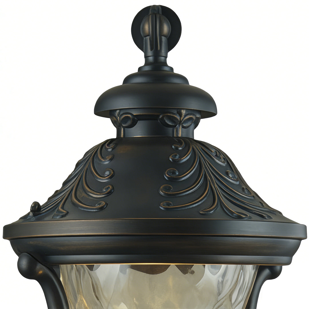 Outdoor Wall Light Waterproof Coffee Rust-Proof Aluminum Lamp