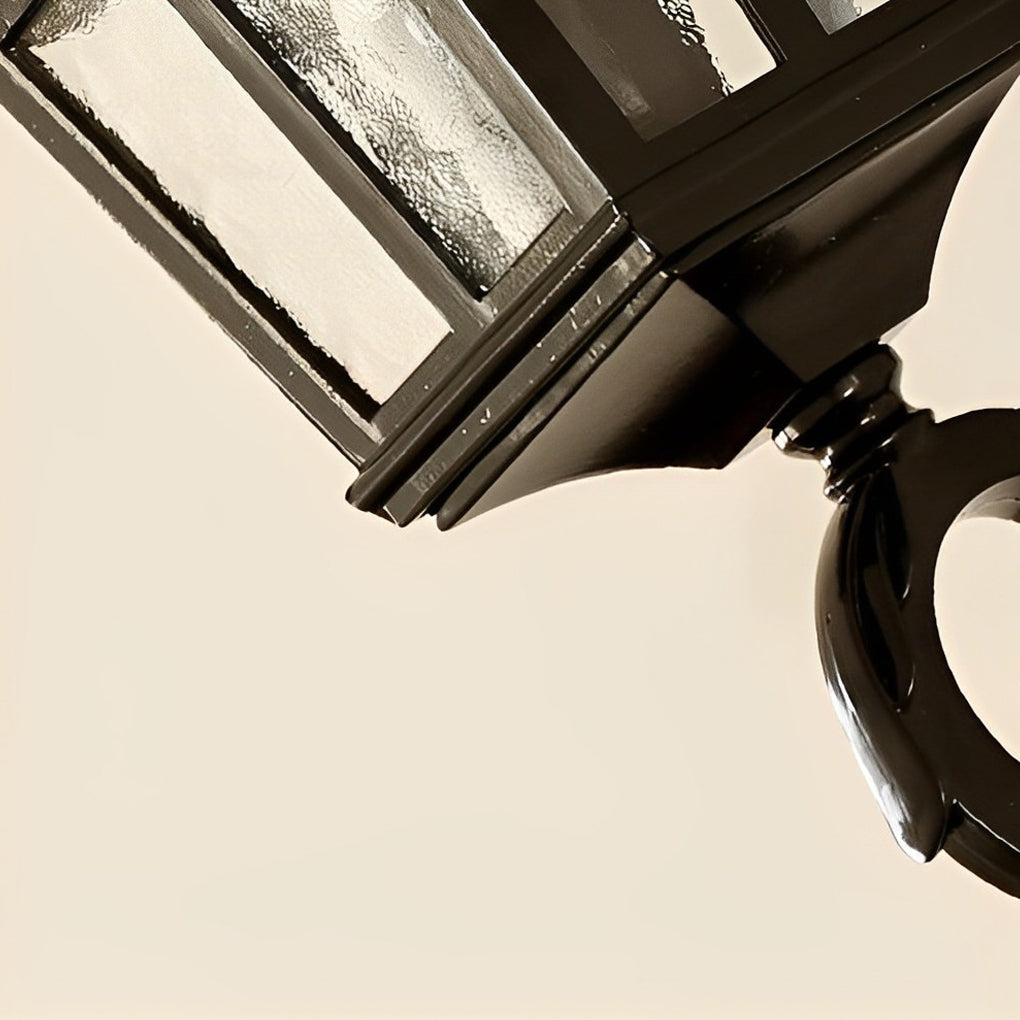 Outdoor Black Sconce European-Style Waterproof Lamp