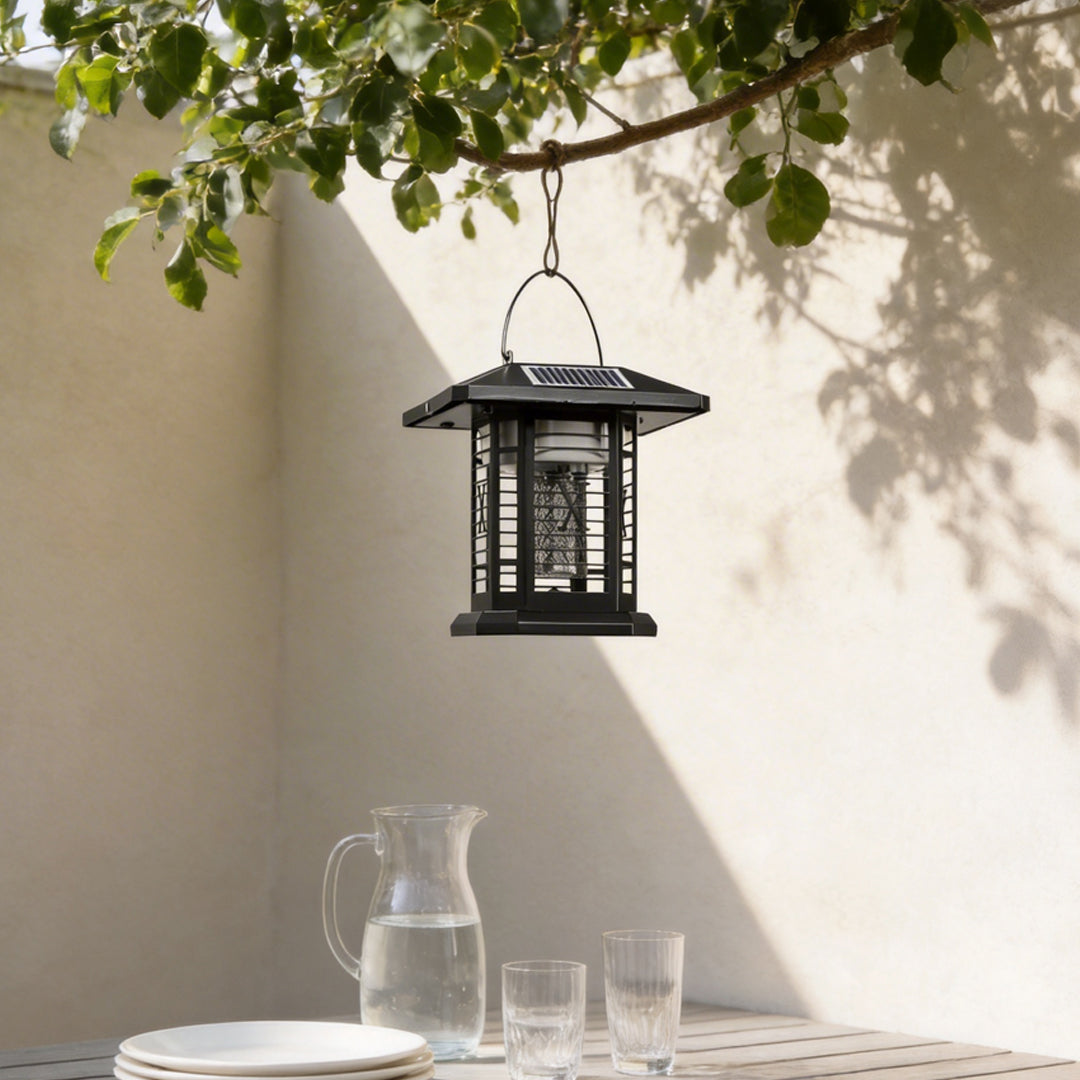 Outdoor Bug Repellent Lights Waterproof Solar Metal Light