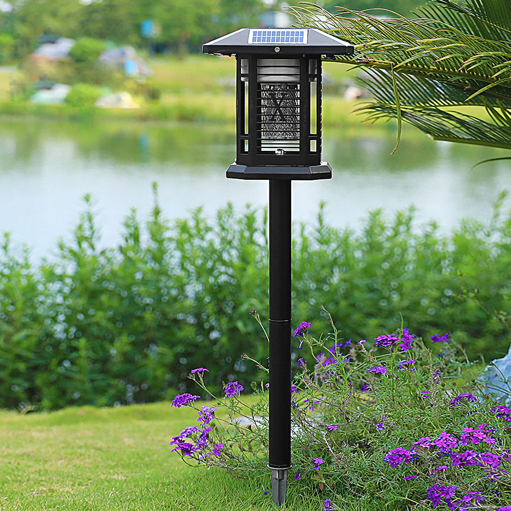 Outdoor Bug Repellent Lights Waterproof Solar Metal Light