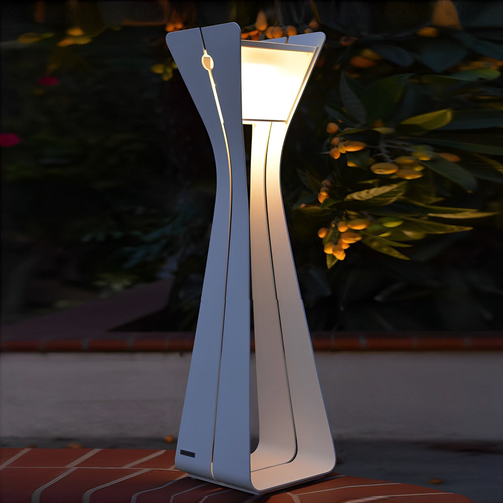 Outdoor Floor Lamps for Porches Modern Metal Path Light