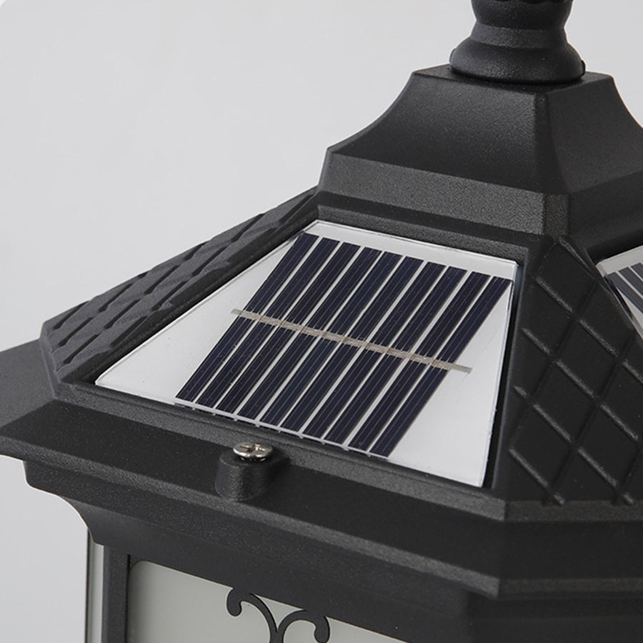 Outdoor Gate Pillar Lights European-Style Waterproof Pier Mount Lamp