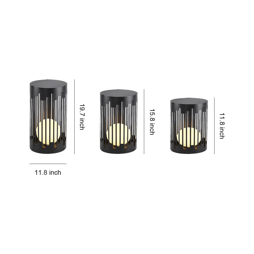 Outdoor Lantern Light Waterproof Garden Metal Light
