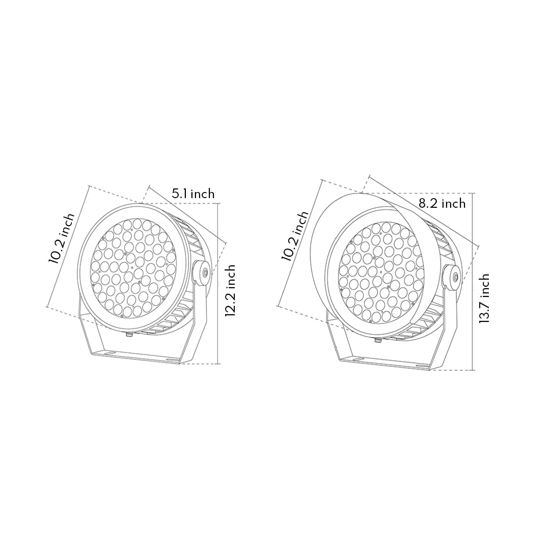 Outdoor LED Garden Spotlights Waterproof