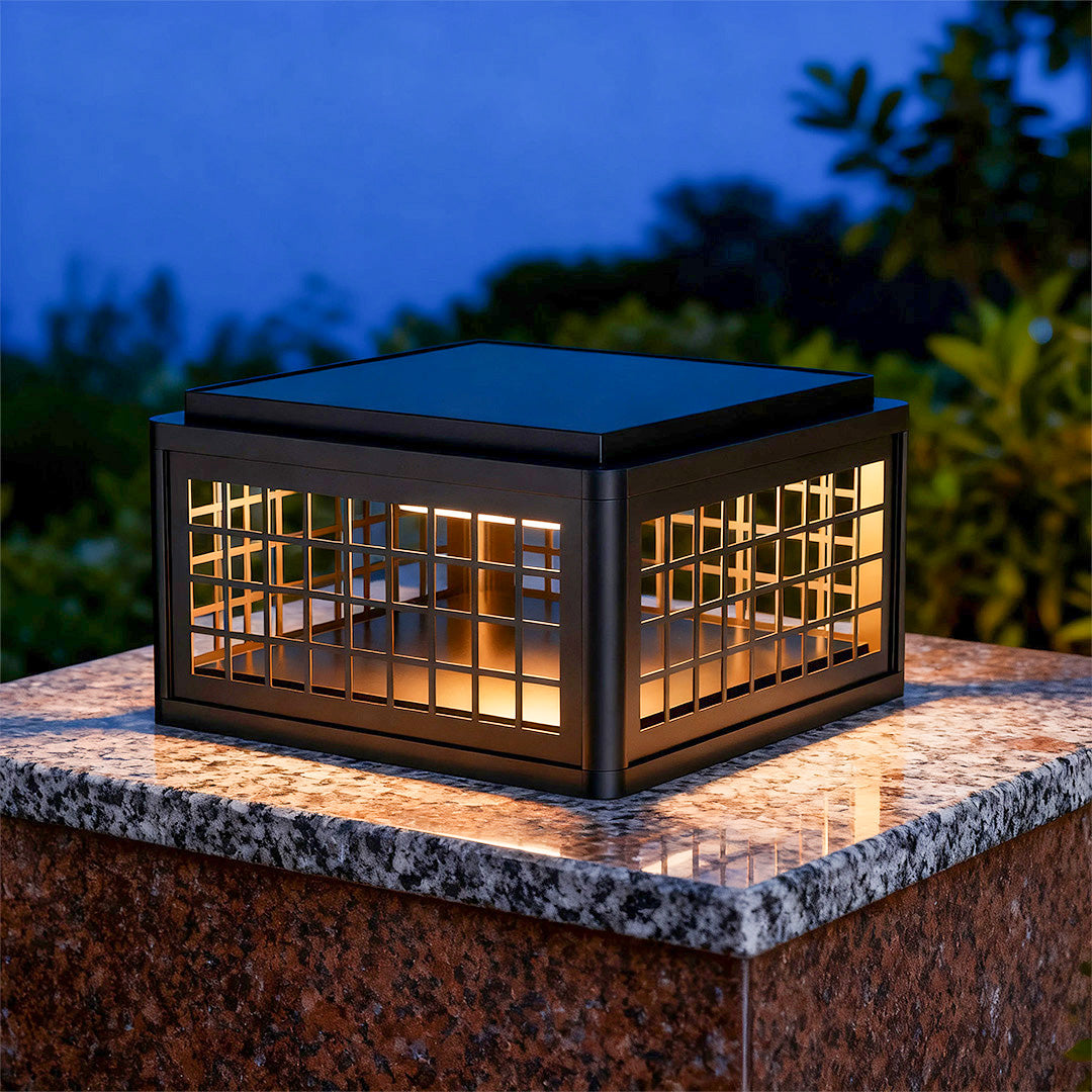 Decorative Pillar Lights Waterproof Outdoor Garden Post Light