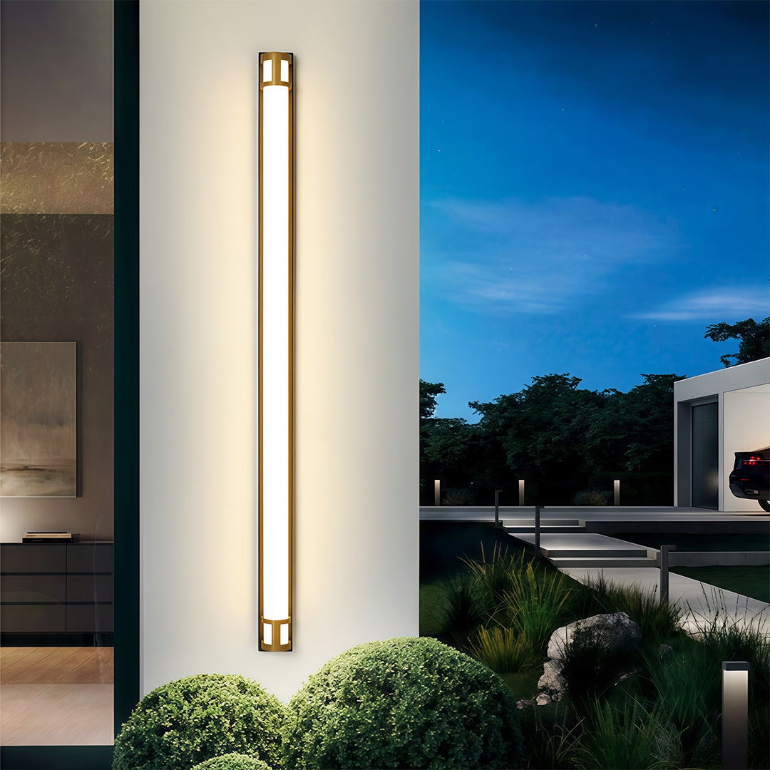 Outdoor LED Wall Sconce Lighting Linear Ambience Lamp