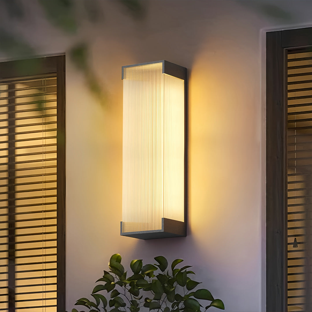 Outdoor Lighting Fixtures Wall Mounted Modern Waterproof Lamp