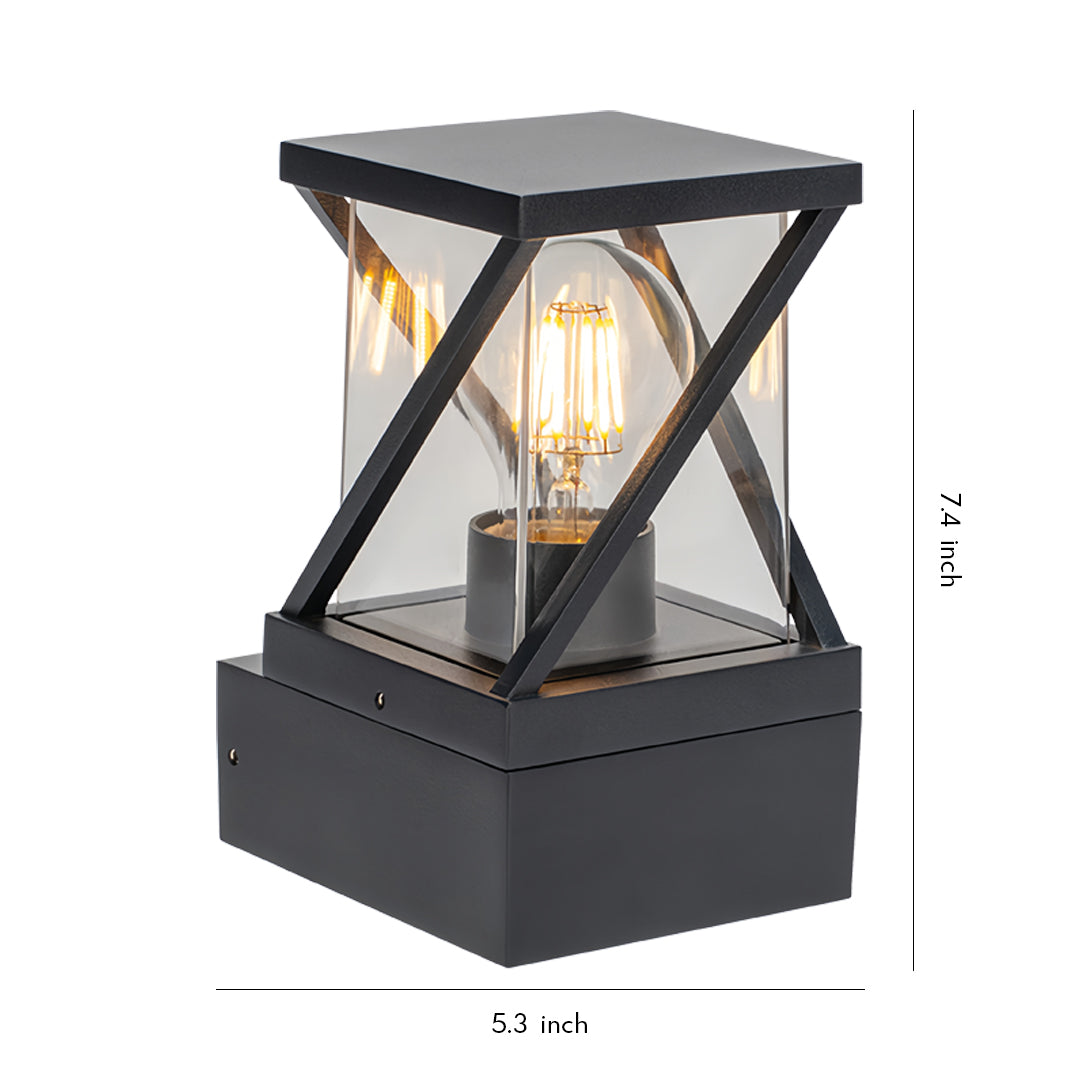 Outdoor Modern Wall Sconce Waterproof Ambient Aluminum Lamp