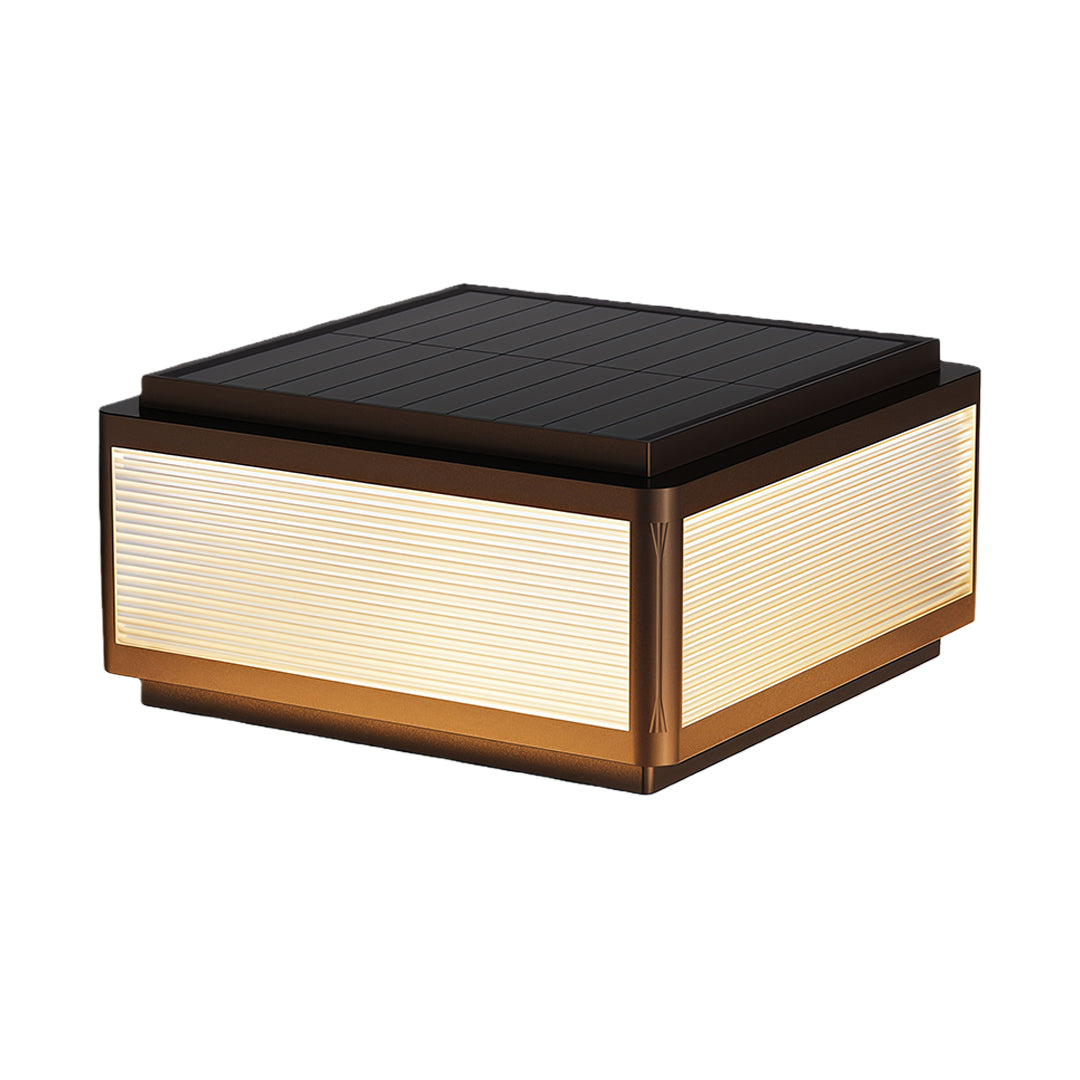 Outdoor Patio Pillar Lights Waterproof Gate Column Light