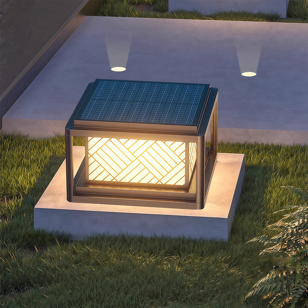 Outdoor LED Pillar Lights Waterproof Courtyard Lamp