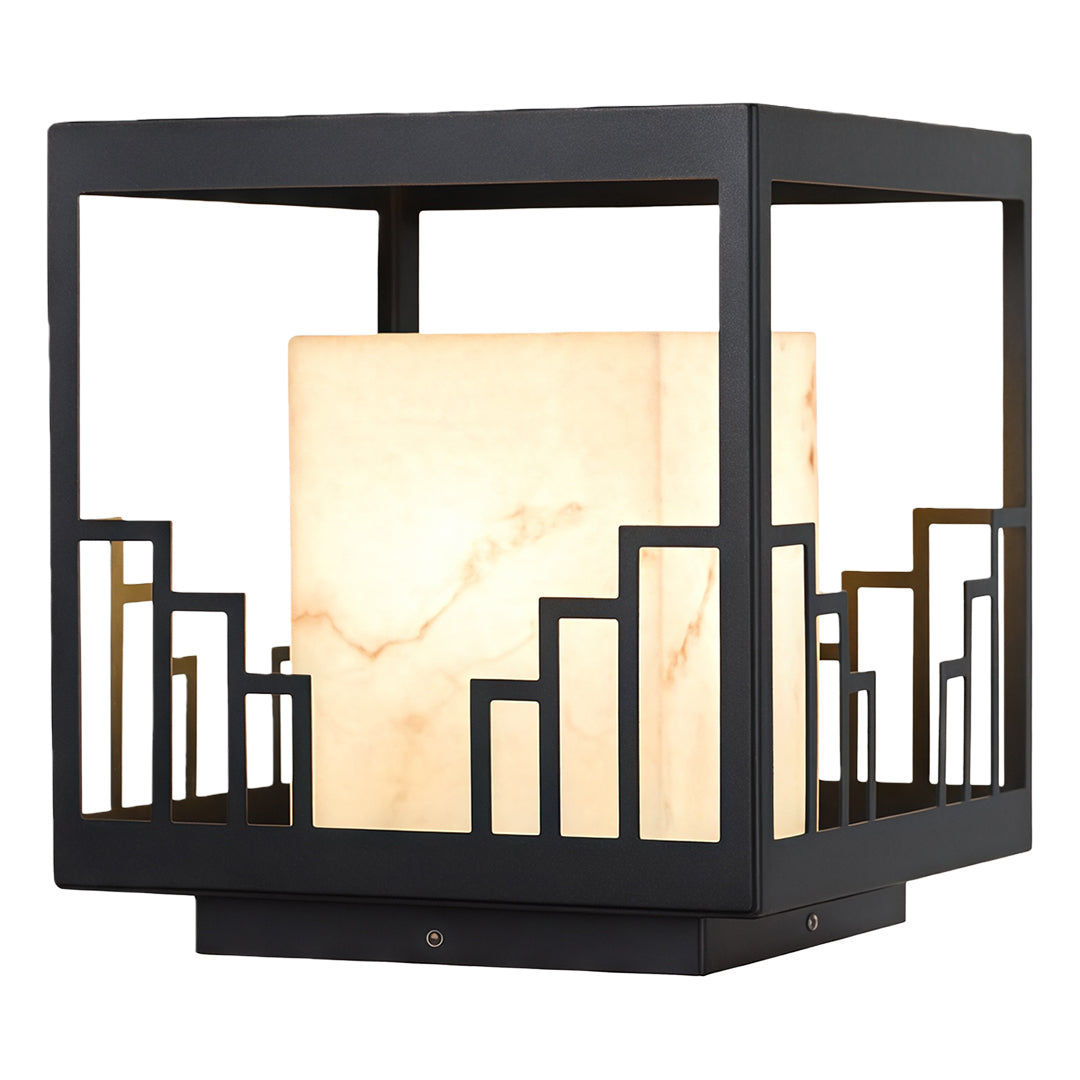 Outdoor Pillar Light Minimalist Waterproof Metal Light