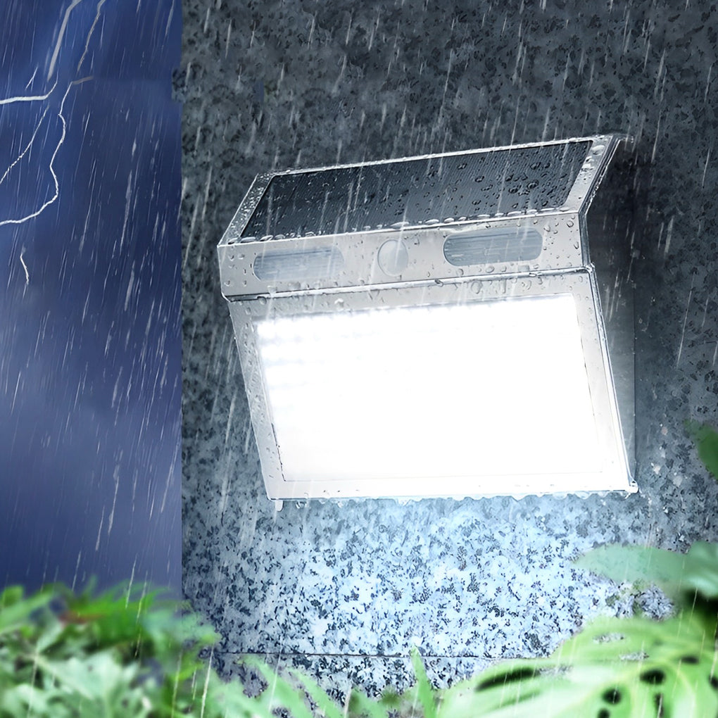 Outdoor Solar Wall Light with Motion Sensor Waterproof LED Light