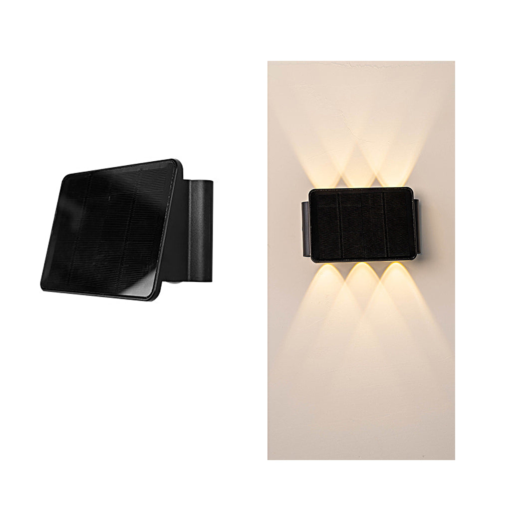 Outdoor Wall Sconce up and down Lighting Solar Light