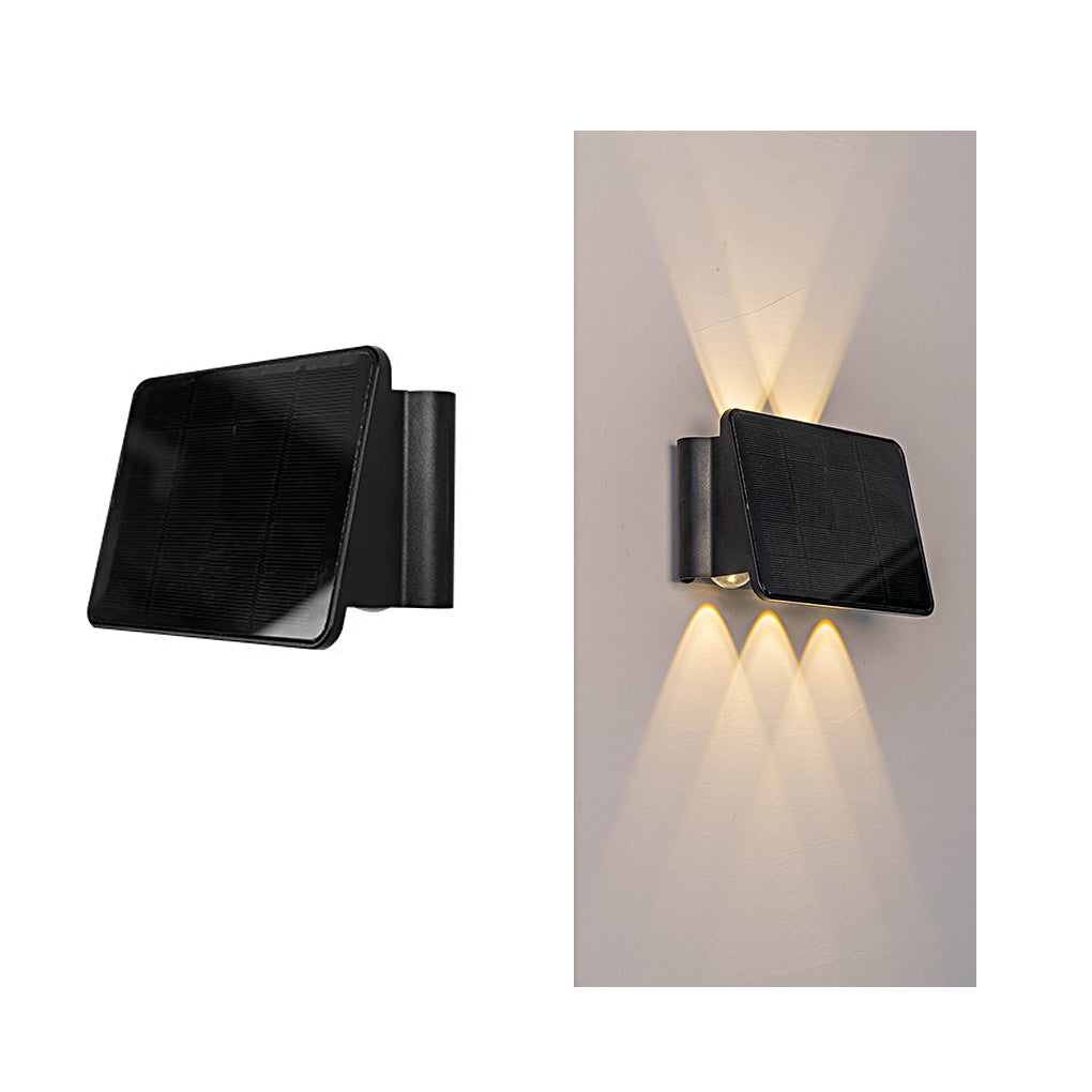 Outdoor Wall Sconce up and down Lighting Solar Light