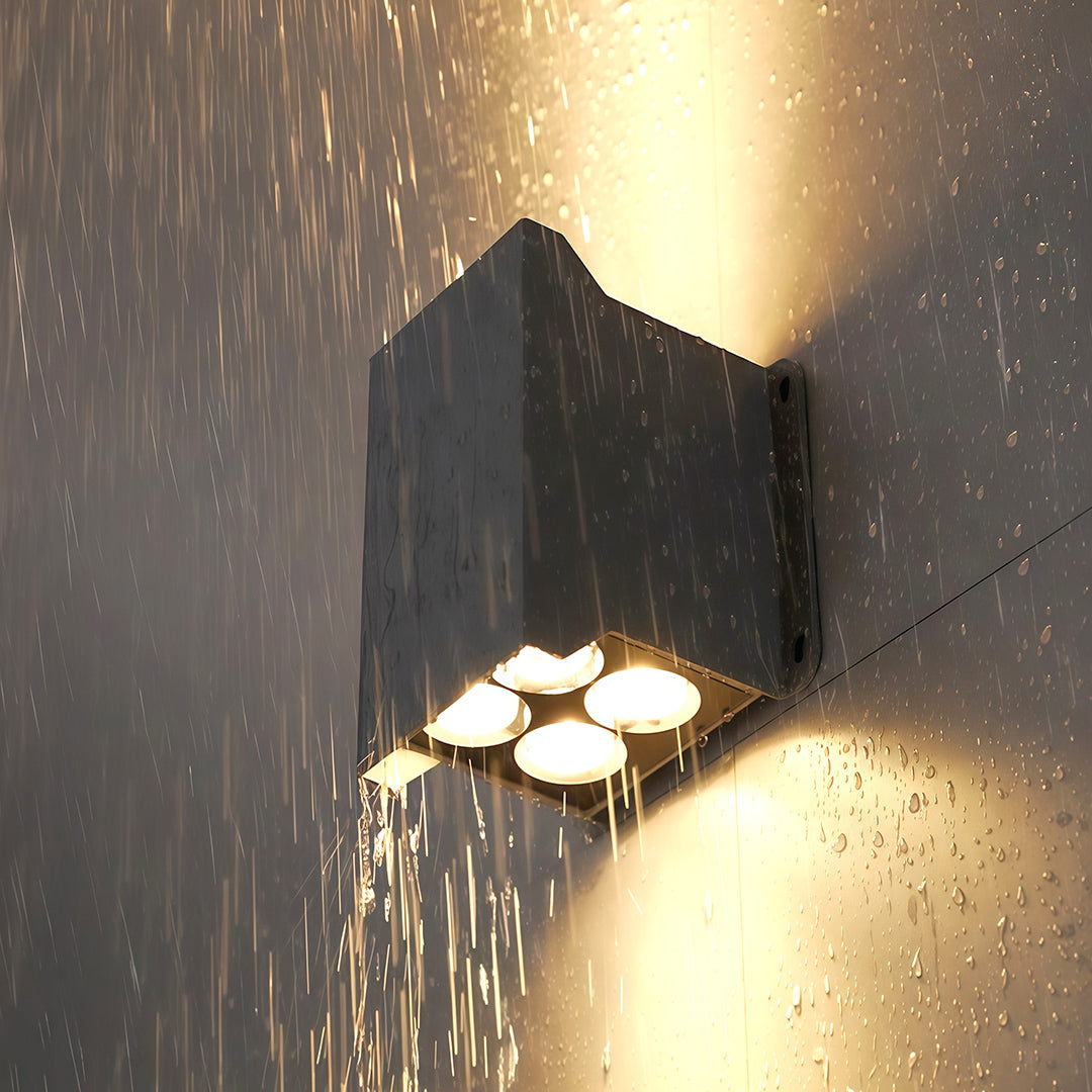 Outdoor Wall Wash Lights Bidirectional Square LED Lamp