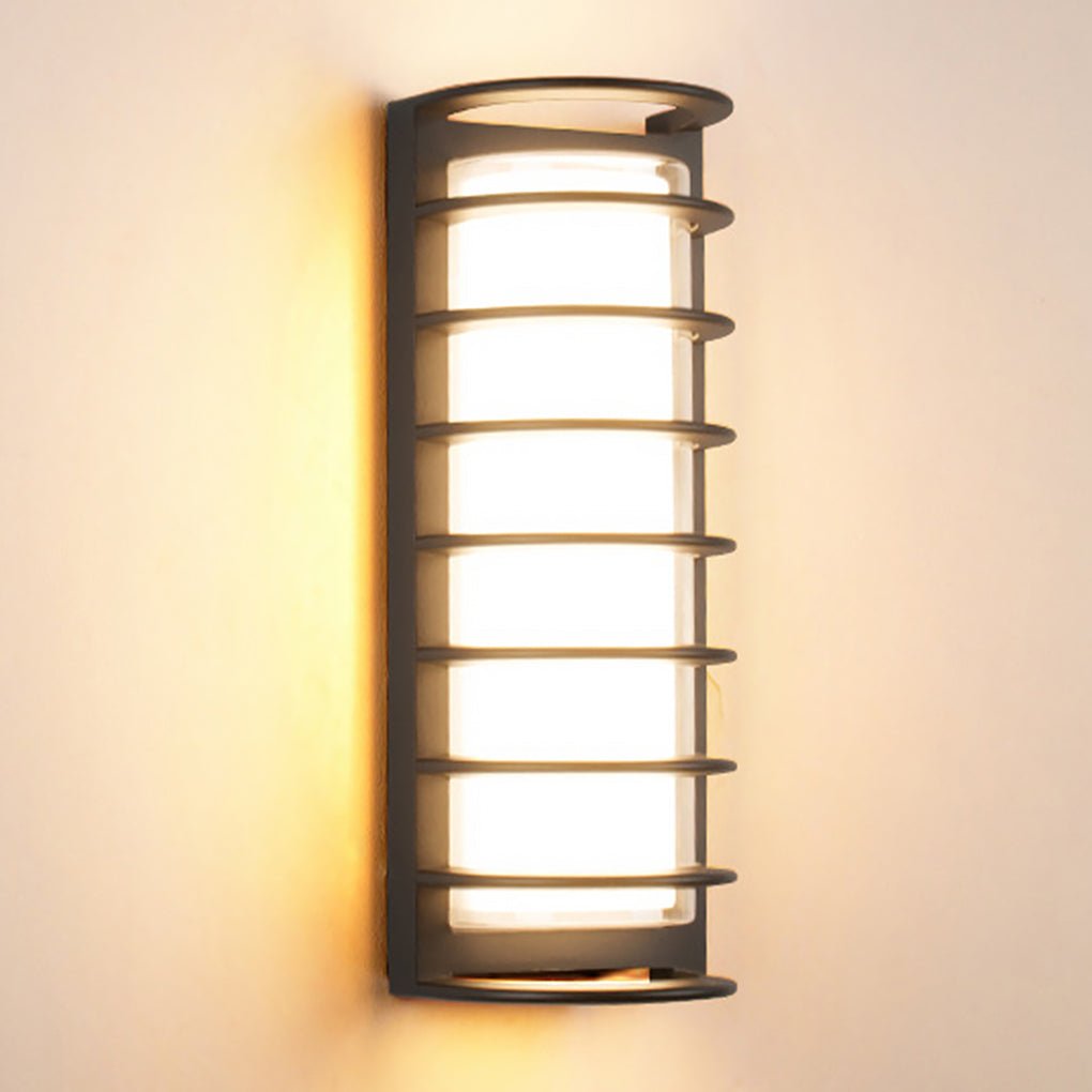 Outdoor LED Light Fixtures Wall Mount Dual-Layer Shade Light