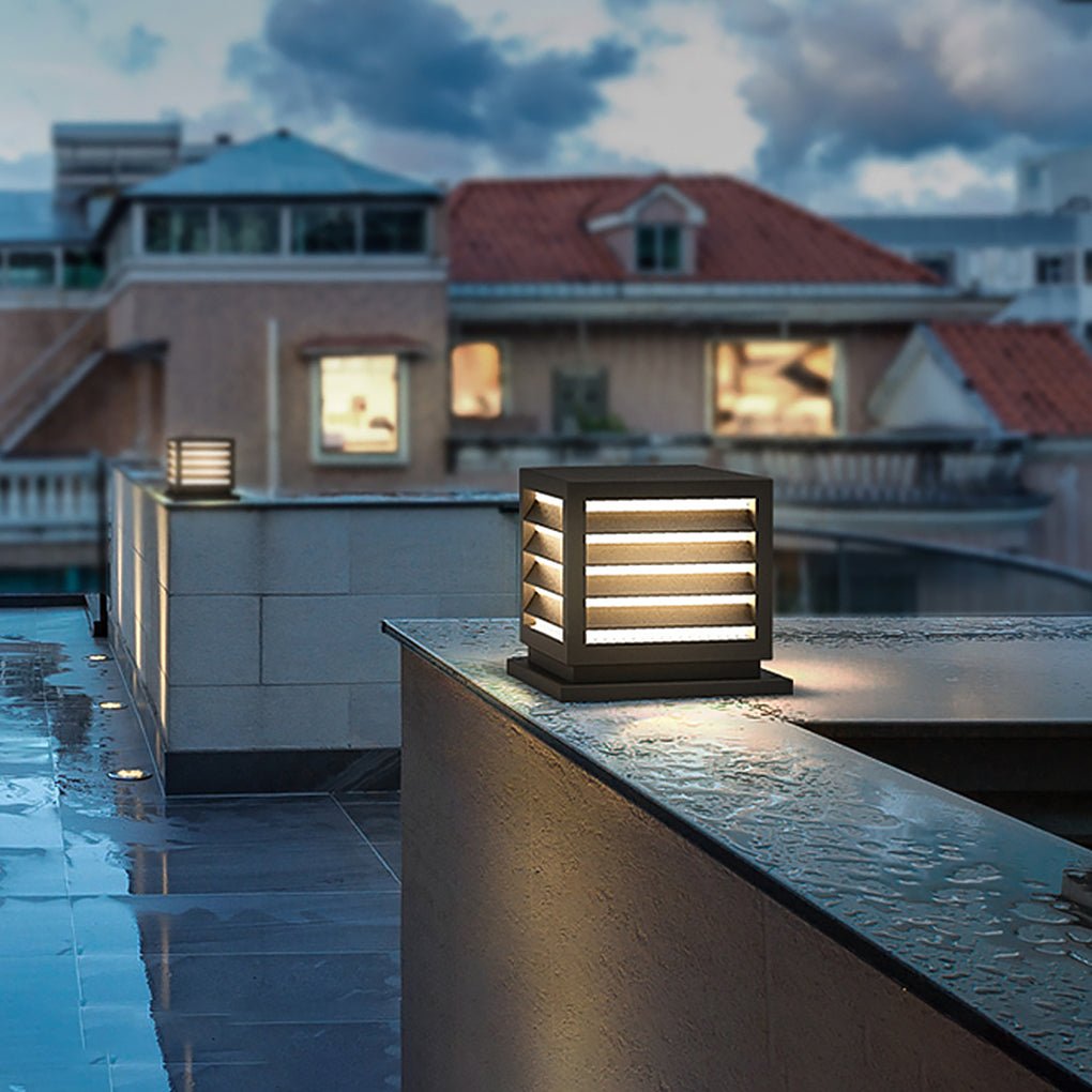 Home Pillar Light Outdoor Waterproof LED Decorative Light