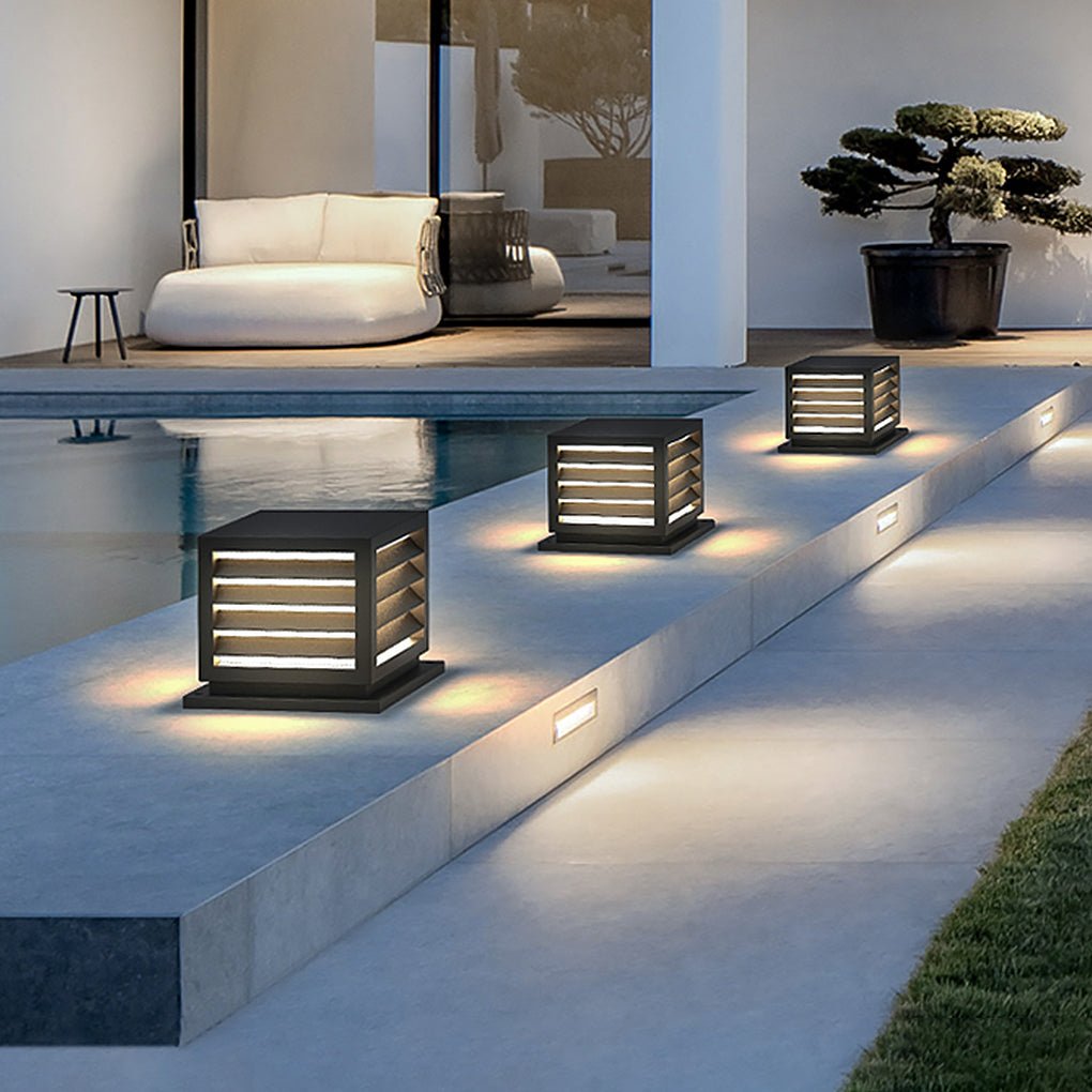 Home Pillar Light Outdoor Waterproof LED Decorative Light