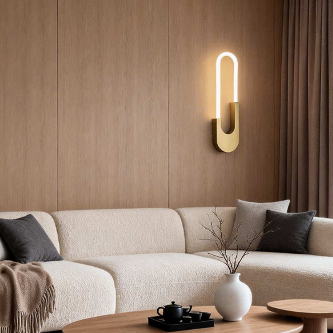 Oval LED Wall Sconces Modern Multi‑function Iron Light