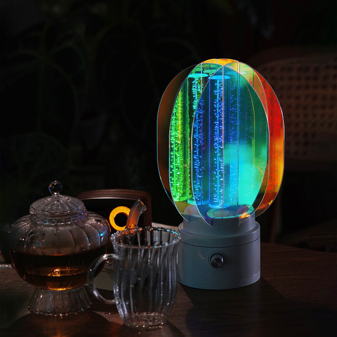 Colourful Table Lamps Aluminum Artistic Unique LED Decorative Lamps